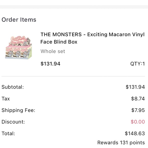 New with Open Packaging - Authentic Exciting Sesame Bean Labubu - Picture 2 of 2